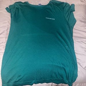 Bluish green Calvin Klein t shirt